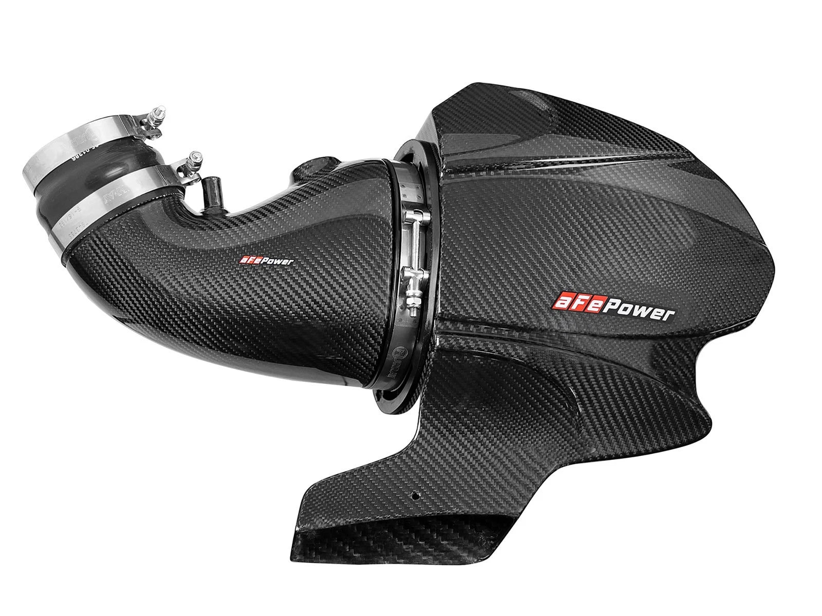 aFe Black Series Carbon Fiber Cold Air Intake | Jeep WK2 SRT-8/SRT V8 6.4L HEMI (58-10001R)