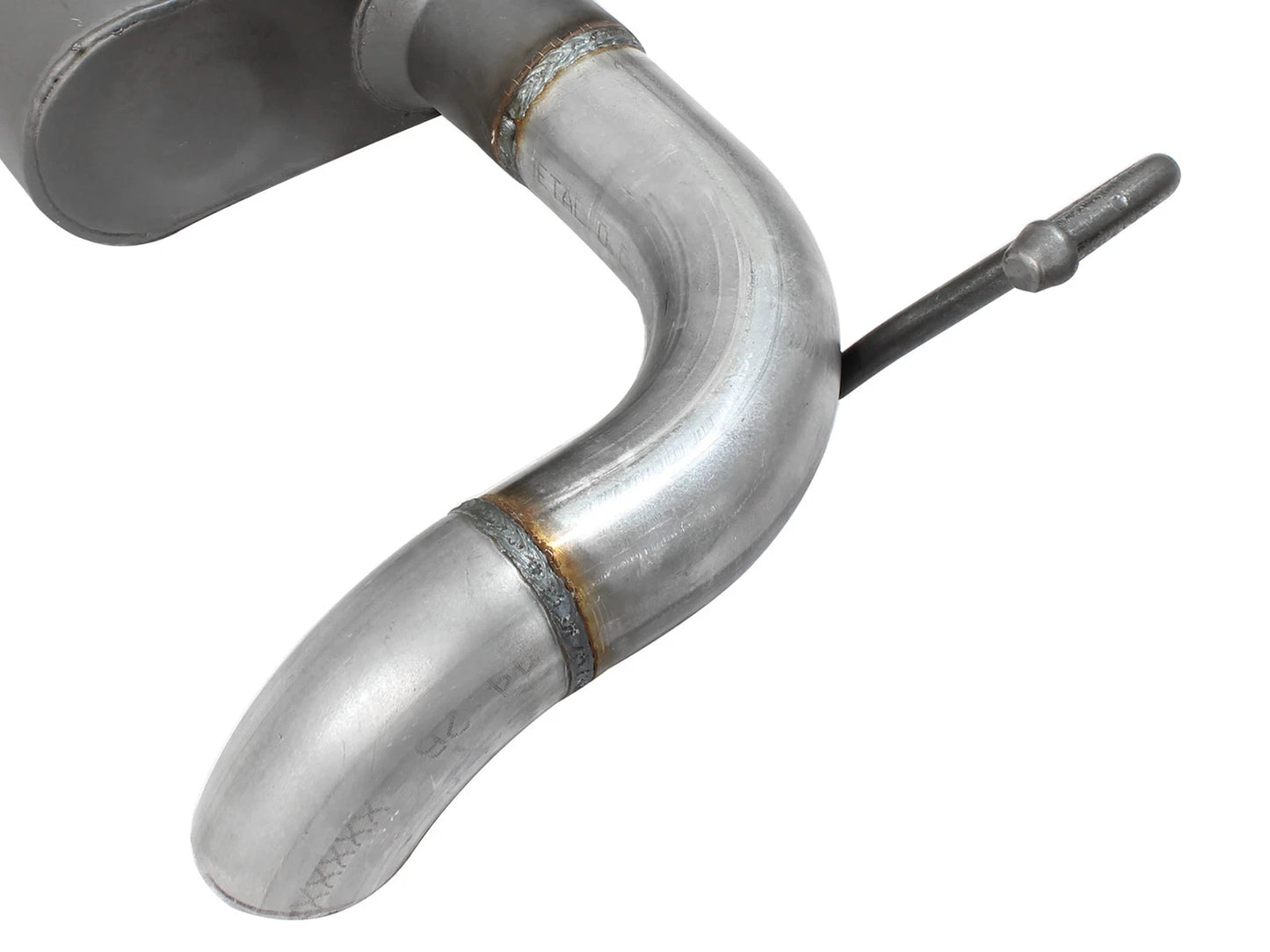 aFe 2.5in Aluminized Steel Axle-Back Hi-Tuck Exhaust | Jeep Wrangler F&R (07-17) (49-08046)