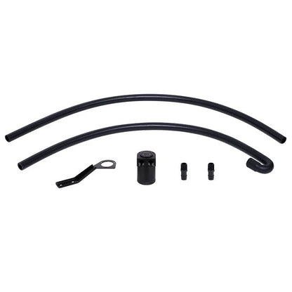 Mishimoto Compact 2-Port Baffled Oil Catch Can | BMW Multiple Fitments (MMBCC-N54-06CBE2)