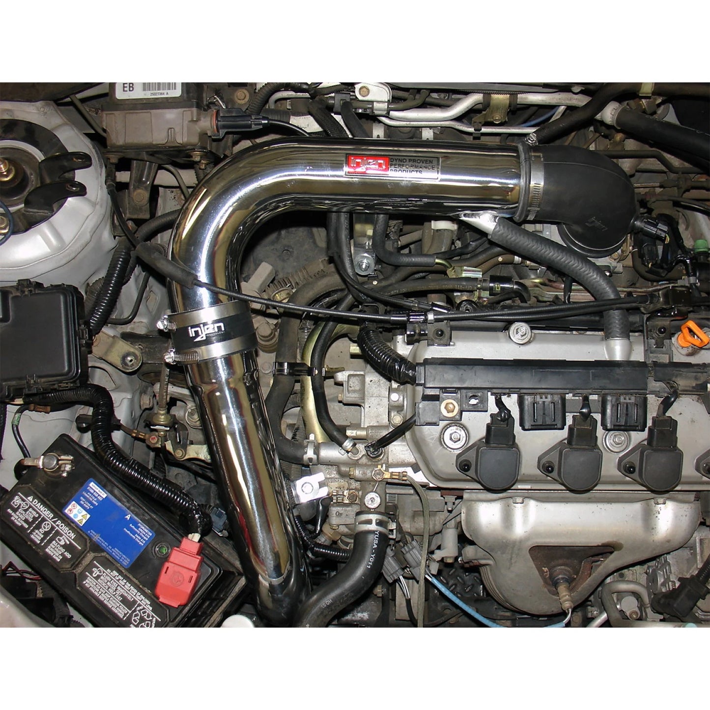 Injen Polished Cold Air Intake System | Honda Civic DX/LX/EX AT/MT (01-05) (SP1567P)