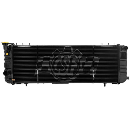 CSF Radiator | Cherokee (XJ) 2.5 & 4.0L LHD w/filler neck (3 ROW copper core) 1991-2001