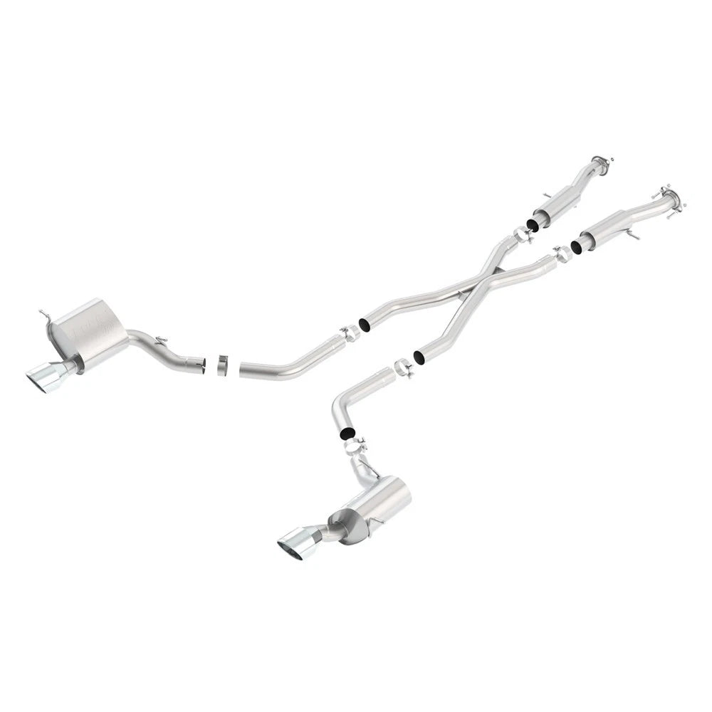Borla Cat-Back Exhaust System - ATAK | 2015-2020 Jeep Grand Cherokee SRT 6.4L (140633)