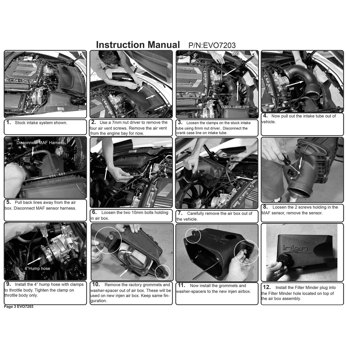 Injen Evolution Intake | Chevrolet Corvette Z06 (15-19) (EVO7203)