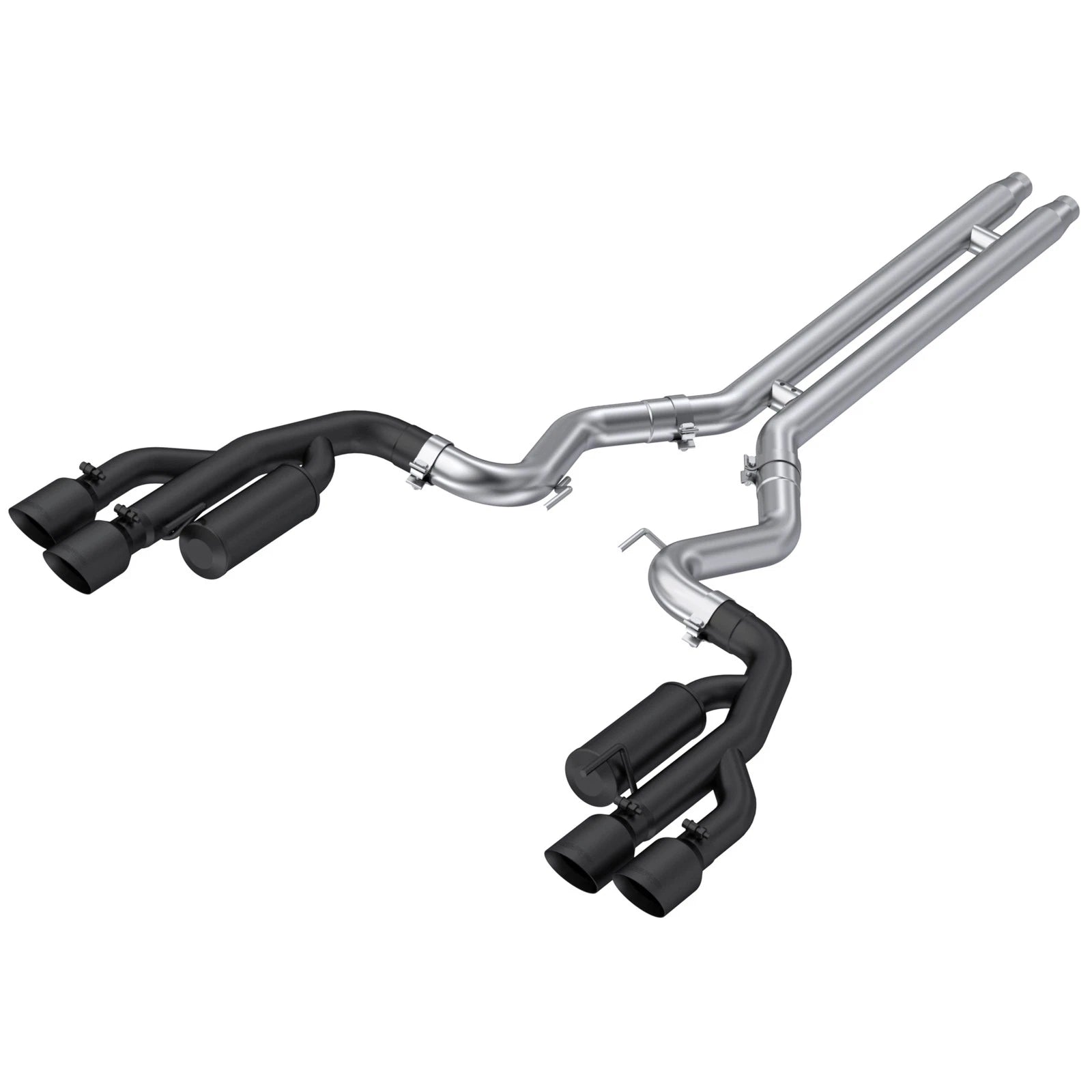MBRP Black Series 3" Cat-Back Exhaust System | 2018-2023 Ford Mustang GT (S7207BLK)