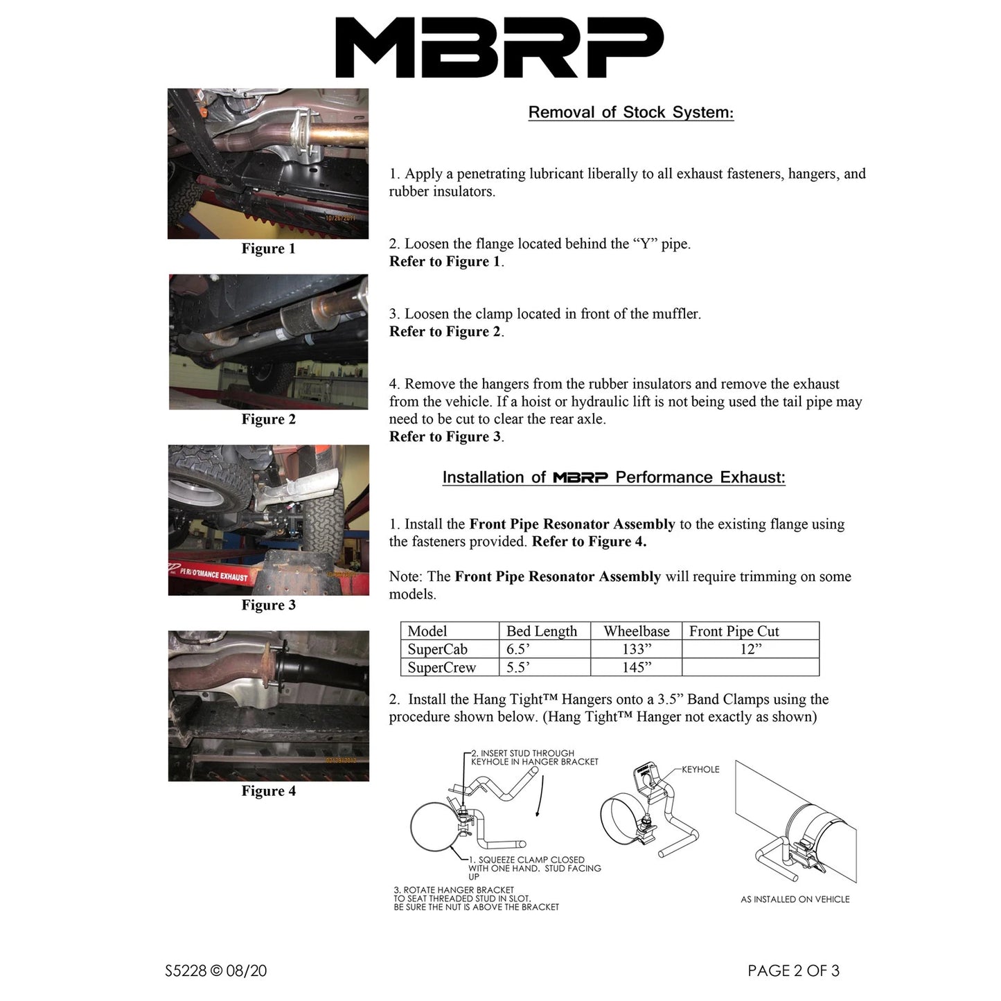 MBRP 3.5in Aluminum Cat-Back D&S Exhaust | Ford F150 SVT Raptor (11-13) (S5228AL)