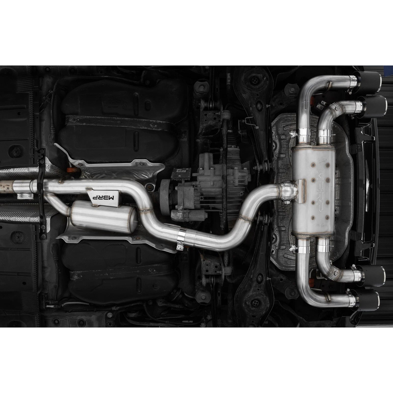 MBRP Cat-Back Exhaust System | 2015-2019 Volkswagen Golf R (S46053CF)