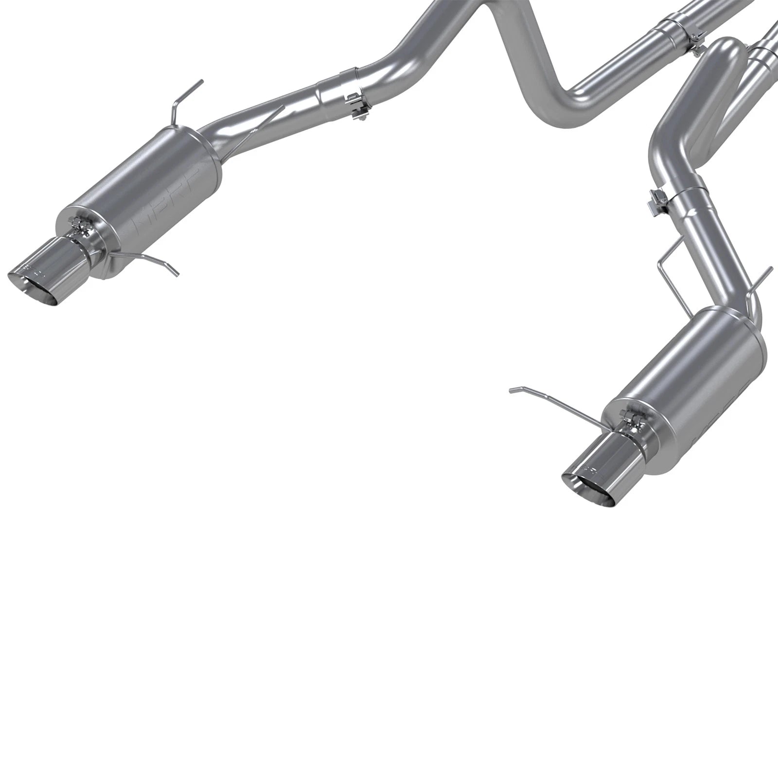 MBRP 3in D&S Rear Cat-Back Street Exhaust | Ford Mustang GT (11-14) (S7258409)