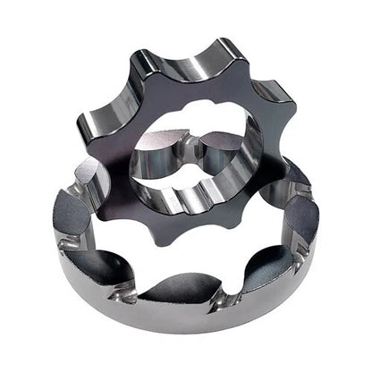 Boundary 2011+ Ford Coyote Mustang/GT350 Billet Black Oil Pump Gear - Vane Ported MartenWear Treated
