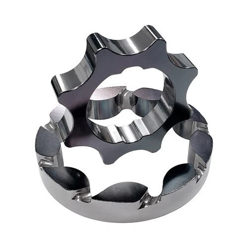 Boundary 2011+ Ford Coyote Mustang/GT350 Billet Black Oil Pump Gear - Vane Ported MartenWear Treated