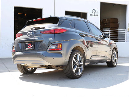 aFe Takeda 2-1/2in 304 Stainless Steel Axle-Back Exhaust | Hyundai Kona (18-21) (49-37017)