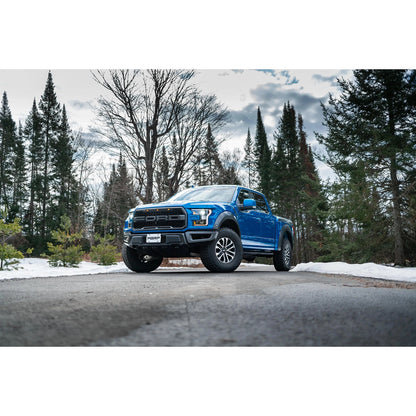 MBRP T409 3in Dual Rear Exit Resonator Back Exhaust | Ford F150 Raptor (17-20) (S5264409)