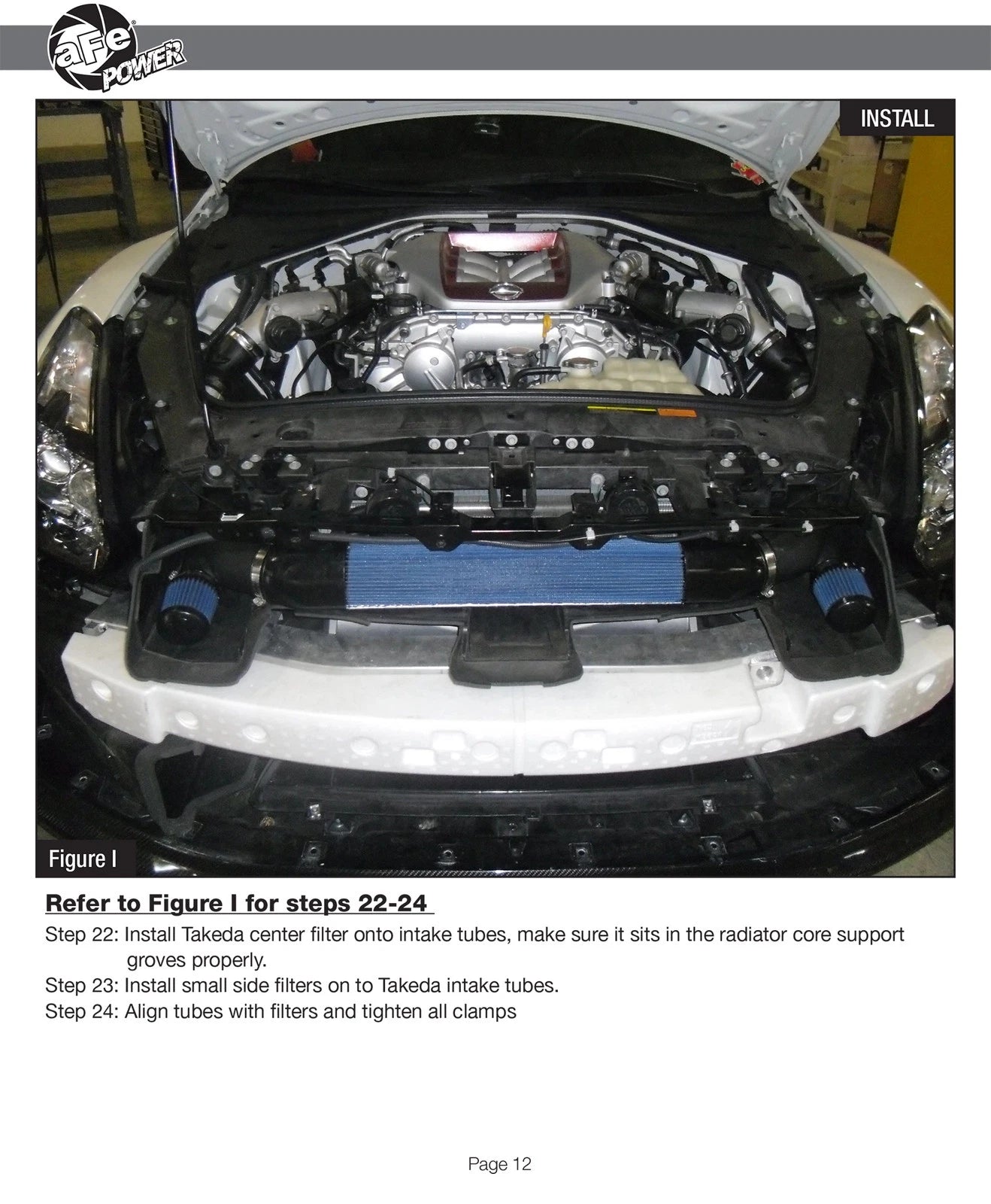 aFe Takeda Stage-2 Pro 5R Cold Air Intake System w/ Pro 5R Filter | Nissan GT-R (09-24) (TA-3007B)