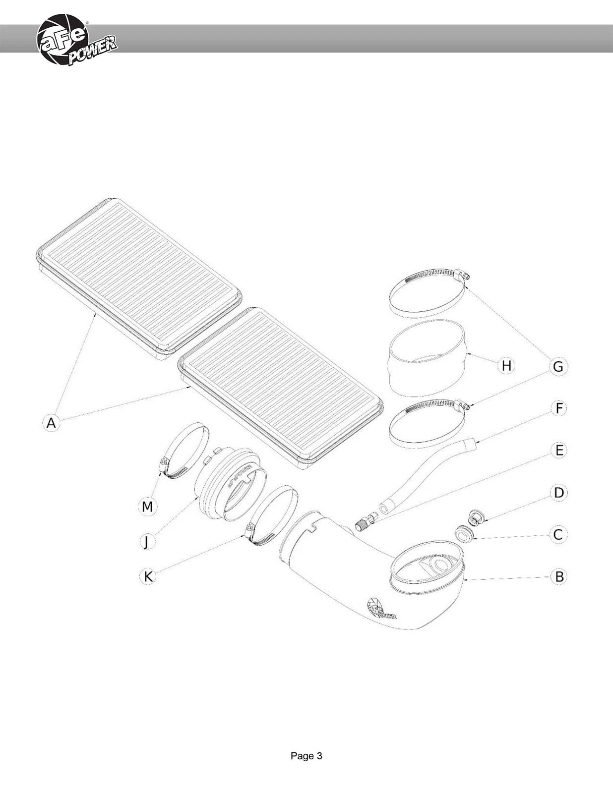 aFe Super Stock Induction System w/ Pro DRY S Filter | Ram 1500 TRX 6.2L (21-23) (55-10014D)