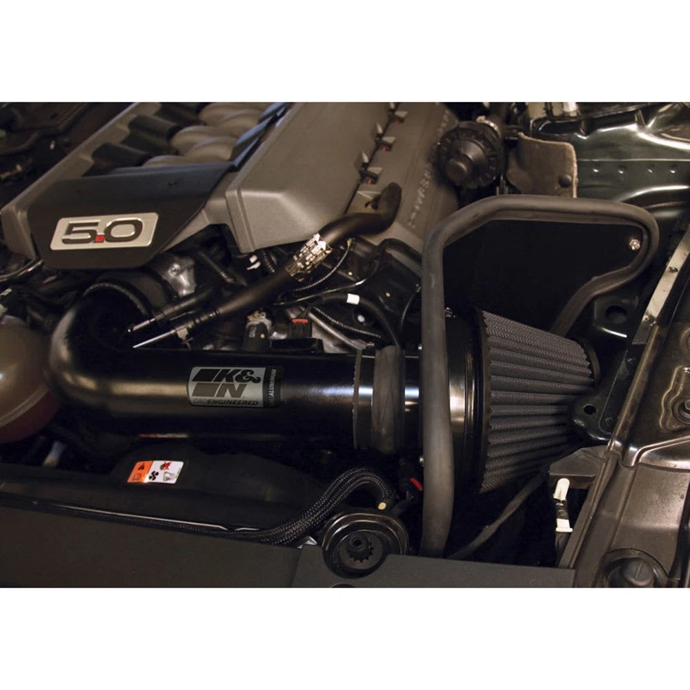 K&N Performance Intake Kit | Ford Mustang GT 5.0L V8 (15) (71-3535)