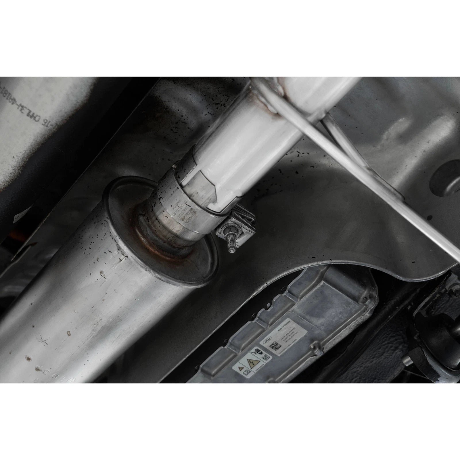 MBRP 3in Resonator-Back Single Side Exit Exhaust | Ford F-150 Powerboost Hybrid (21+) (S5221AL)