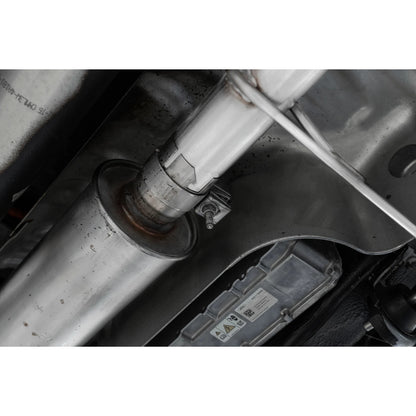 MBRP 3in Resonator-Back Single Side Exit Exhaust | Ford F-150 Powerboost Hybrid (21+) (S5221AL)