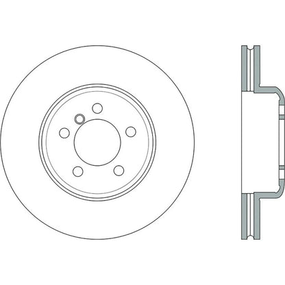 StopTech 126.34144SR Front Right Brake Disc Rotor for 2013-16 335i / 17-20 440i