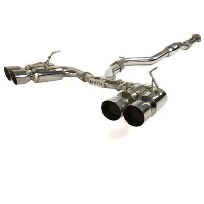 Invidia R400 Gemini Cat-Back Exhaust | 2008-2014 Subaru WRX/STi Hatchback (HS08ST5GM4SS/T))
