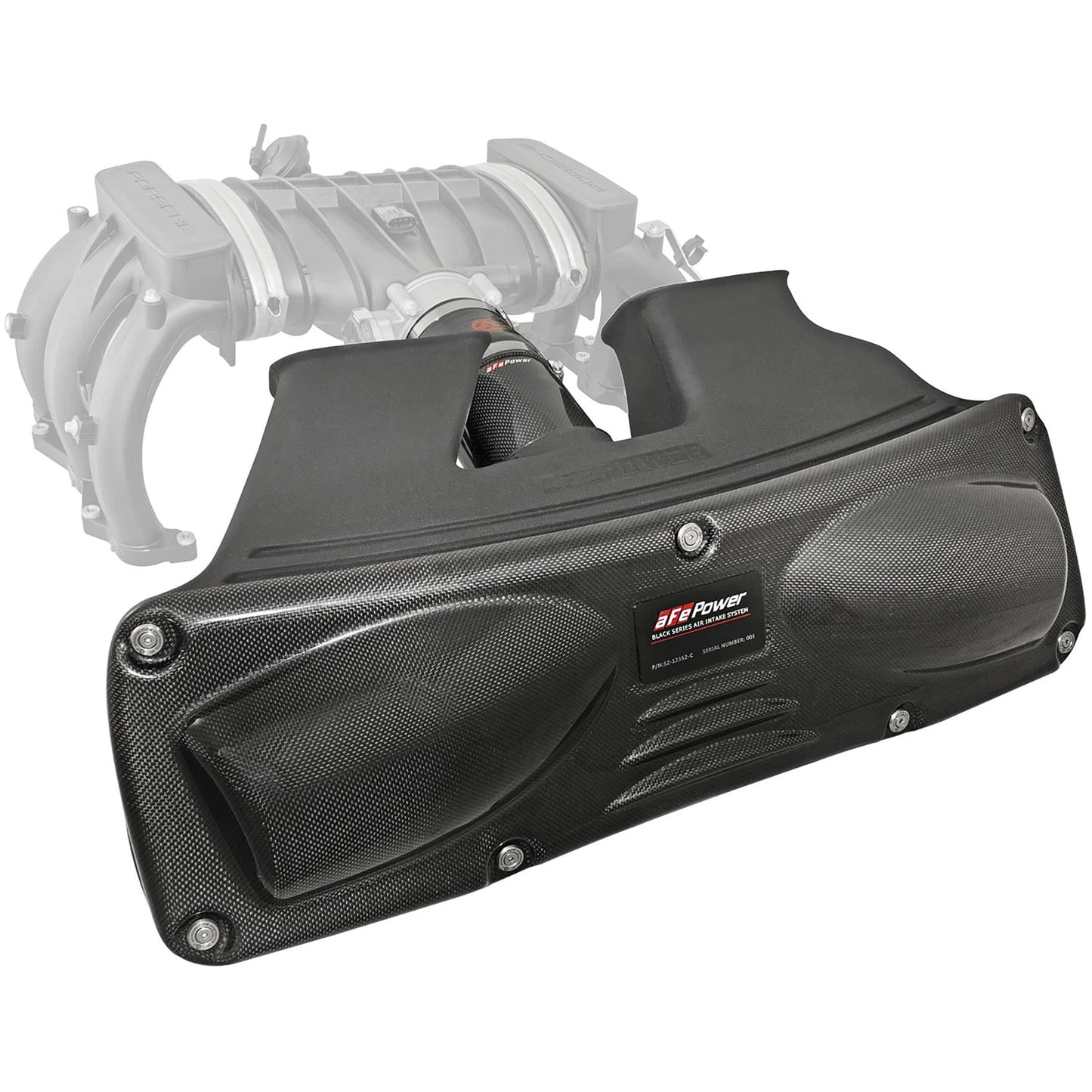 aFe Black Series Cold Air Intake | Porsche Carrera/Carrera S 3.4L/3.8L (12-15) (52-12352-C)