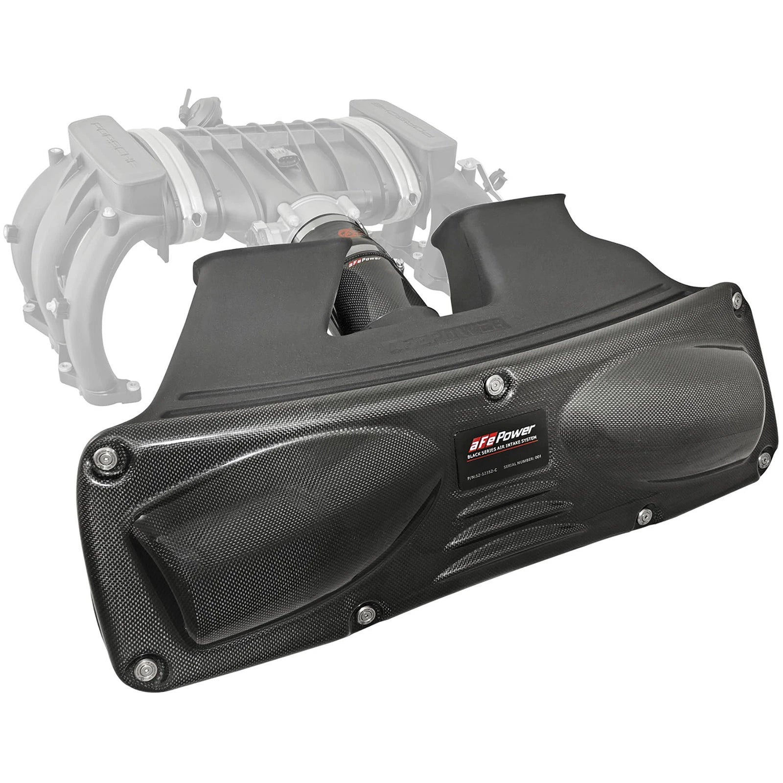 aFe Black Series Cold Air Intake | Porsche Carrera/Carrera S 3.4L/3.8L (12-15) (52-12352-C)