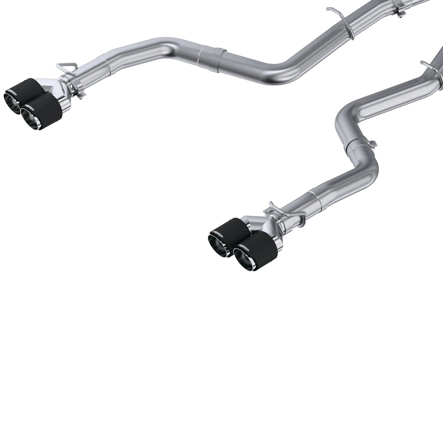 MBRP 3in Quad D&S Cat-Back Exhaust w/ CF Tips | Dodge Challenger 15-16 (S71163CF)