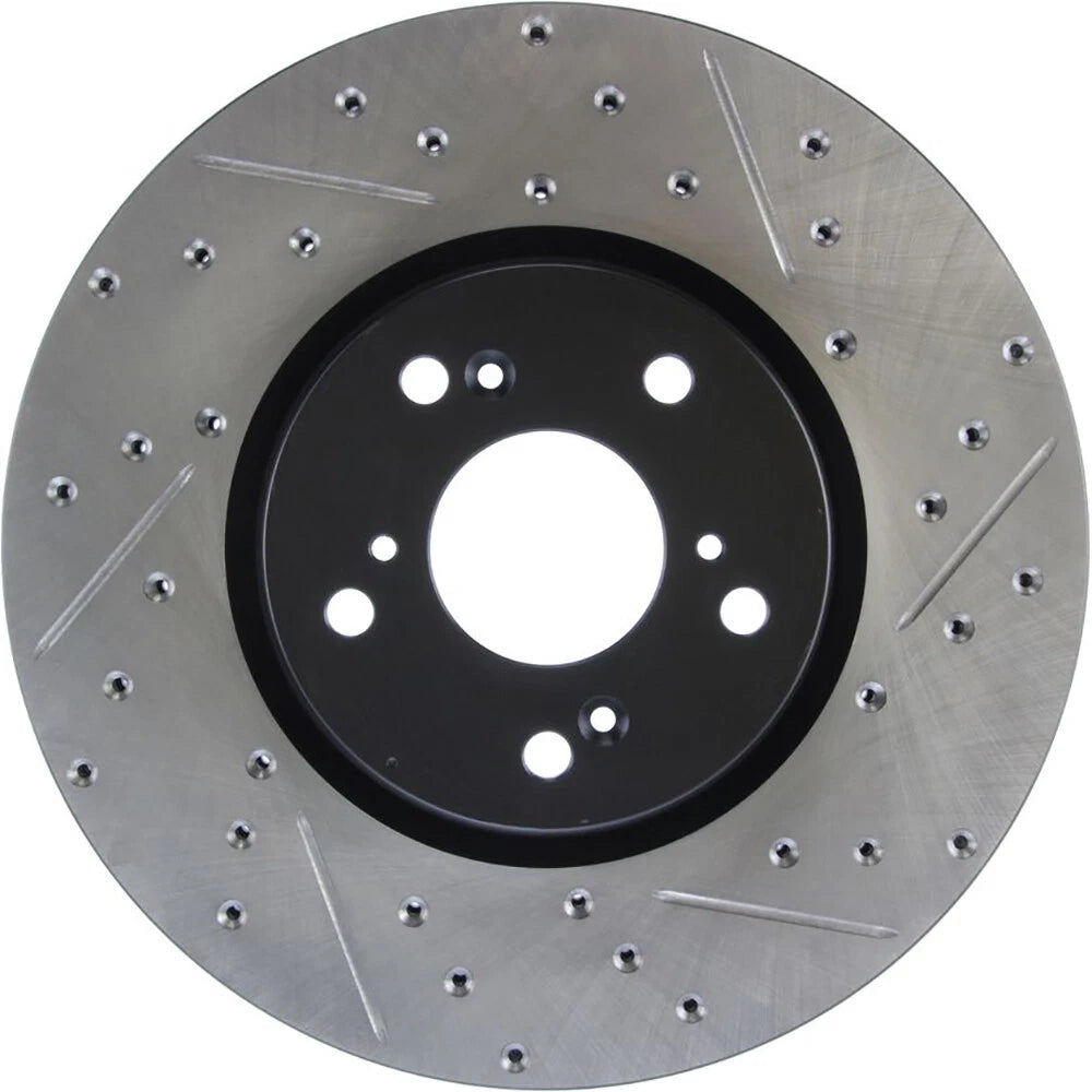 StopTech 127.40062L Front Left Drilled Slotted Disc Brake Rotor for 2004-2008 TL
