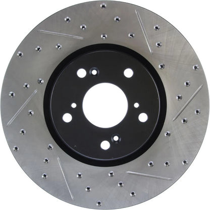 StopTech 127.40062L Front Left Drilled Slotted Disc Brake Rotor for 2004-2008 TL