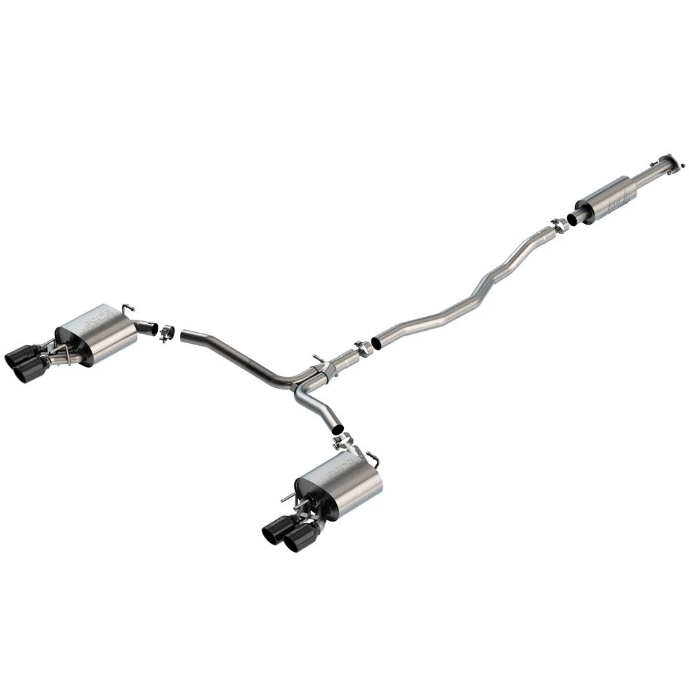 Borla Cat-Back Exaust System - S-Type | 2018-2021 Toyota Camry XSE 3.5L (140823)