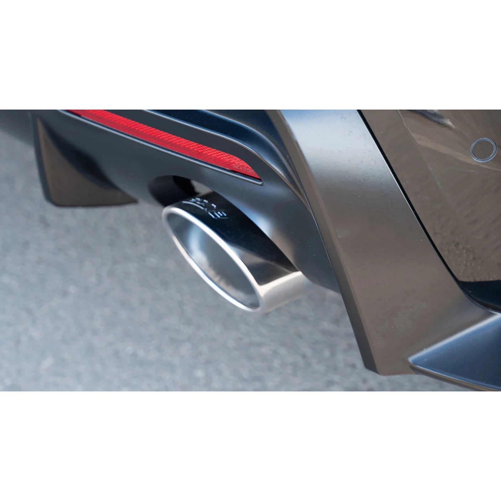 Borla 140826 ATAK Stainless Cat Back Exhaust System Kit for 20-25 GR Supra 3.0L