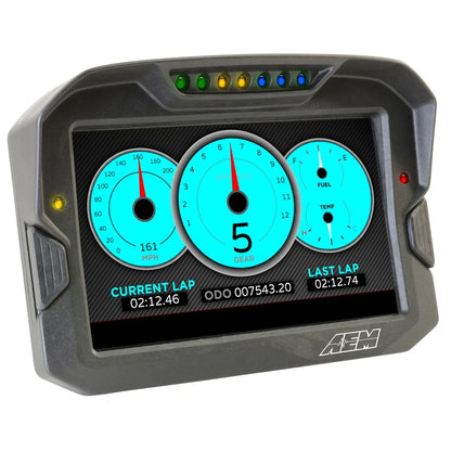 AEM CD-7G Carbon Non-Logging Display w/ GPS (30-5702)