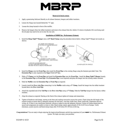 MBRP 3in Cat-Back Single Side AL P Series Exhaust | Ford F150 5.0L (11-14) (S5230P)