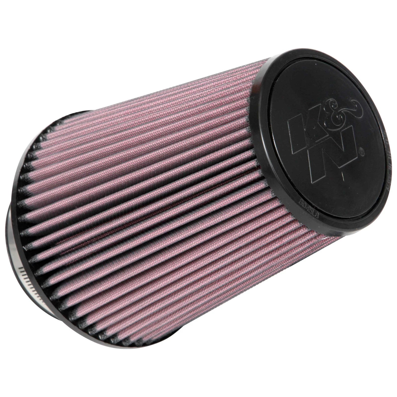 K&N RU-1027 Universal Round Tapered Performance Washable Air Filter for Intake