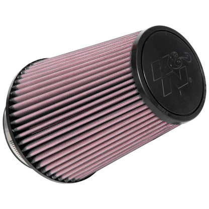 K&N RU-1027 Universal Round Tapered Performance Washable Air Filter for Intake