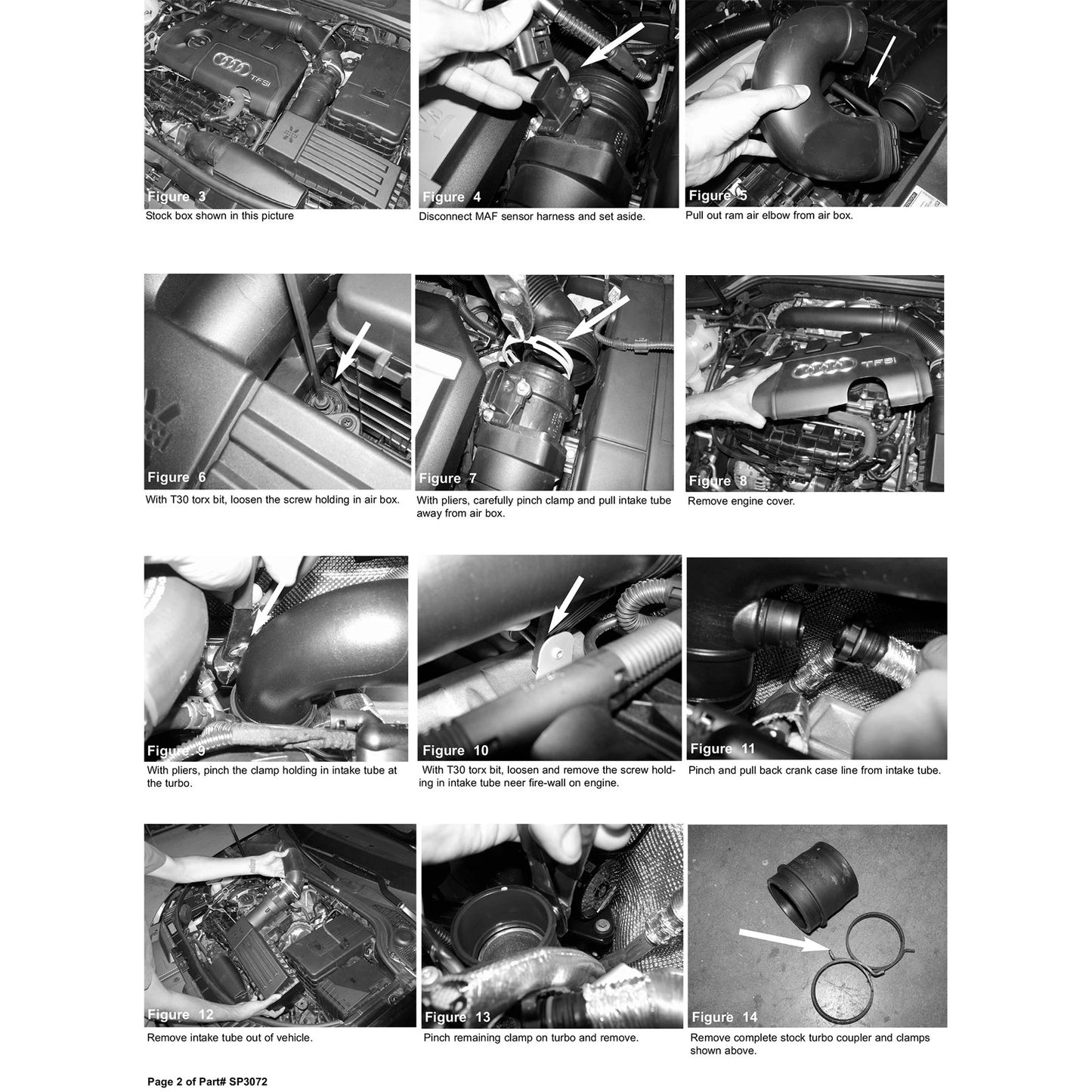 Injen SP Short Ram Cold Air Intake System | 2009 - 2012 Audi A3 (SP3072)