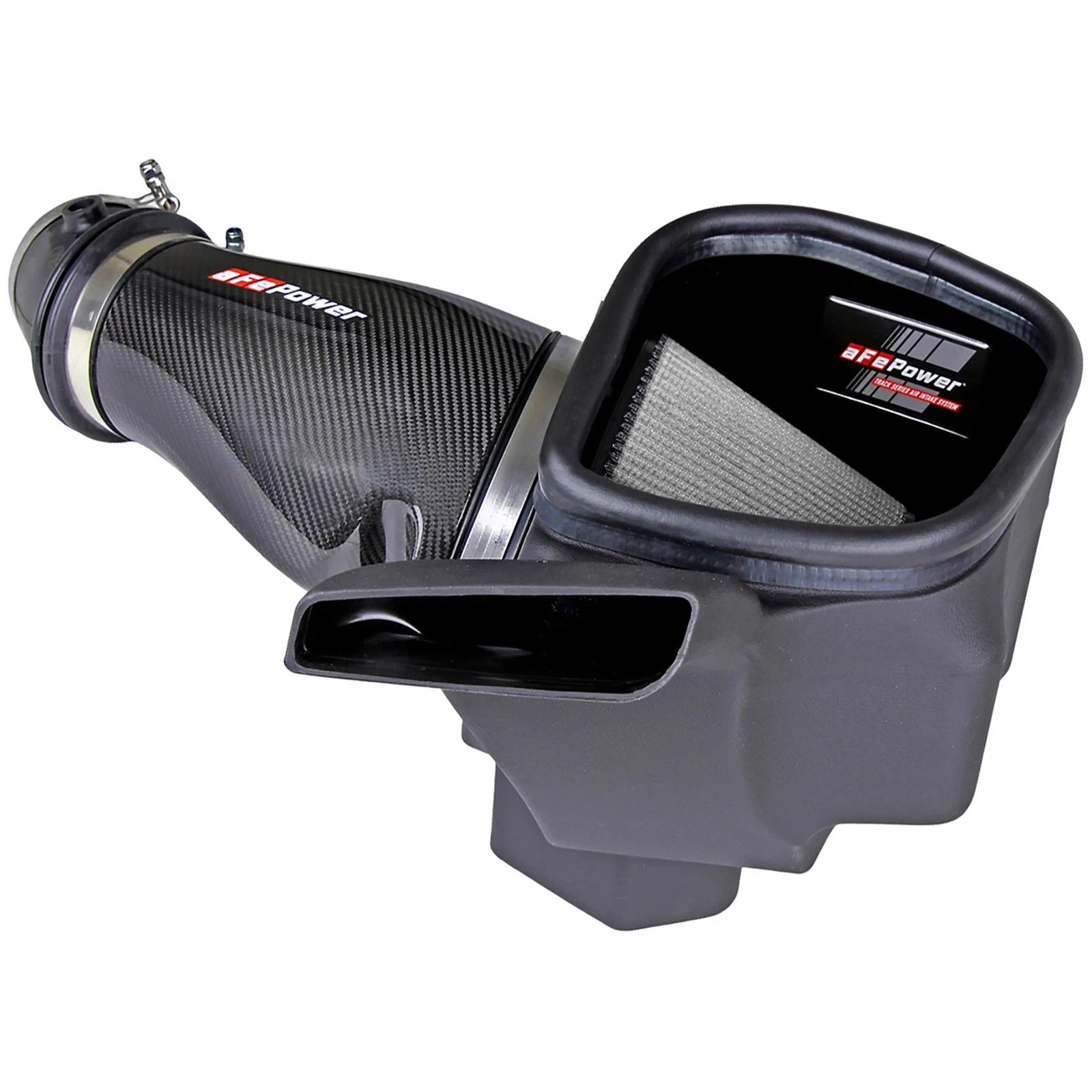 aFe 7" Carbon Fiber Pro Dry S AIS Intake | Jeep Grand Cherokee Trackhawk 2018 (57-10002D)