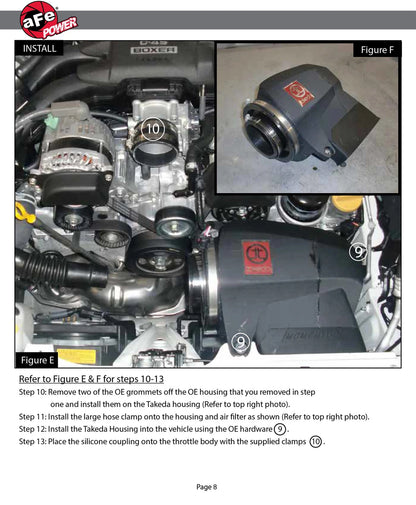 aFe Takeda Momentum Sealed CAI | Scion FR-S (13) (TM-2013B-D)