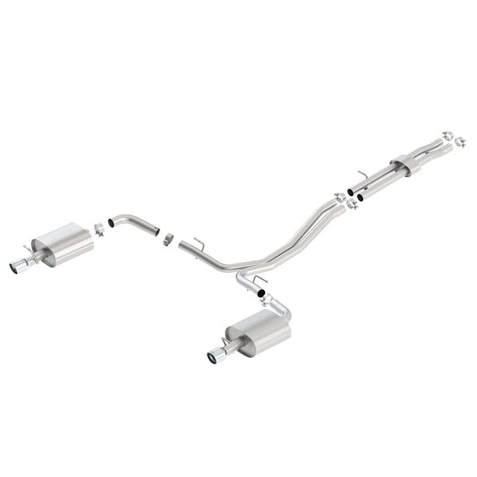 Borla Cat-Back Exhaust System - S-Type | 2013-2015 Ford Explorer 3.5L (140656)