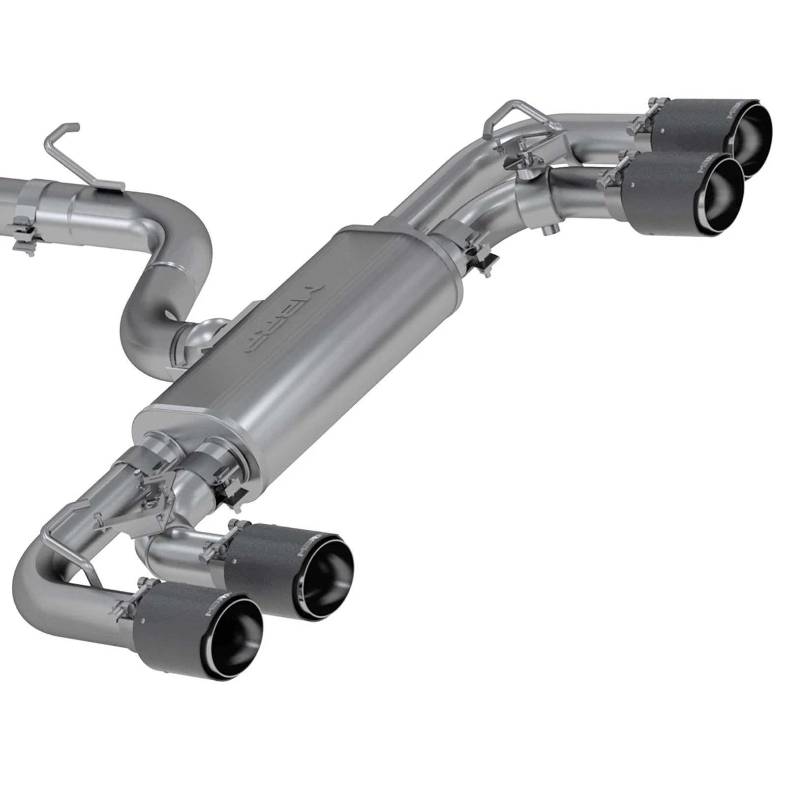 MBRP Cat-Back Exhaust System | 2015-2019 Volkswagen Golf R (S46053CF)