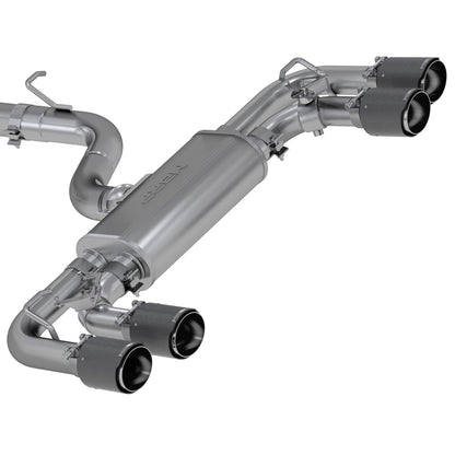 MBRP Cat-Back Exhaust System | 2015-2019 Volkswagen Golf R (S46053CF)