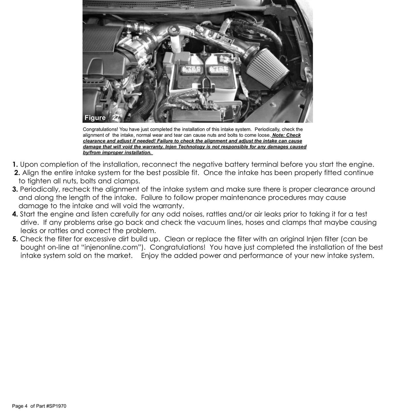 Injen 13-19 Nissan Sentra 1.8L Short Ram Intake | Nissan Sentra (07-13) (SP1970P)