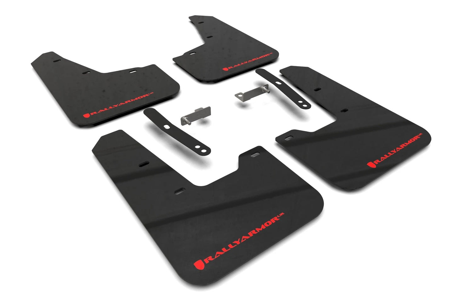 Rally Armor 23-25 Kia Niro SG2 Black UR Mud Flap Red Logo
