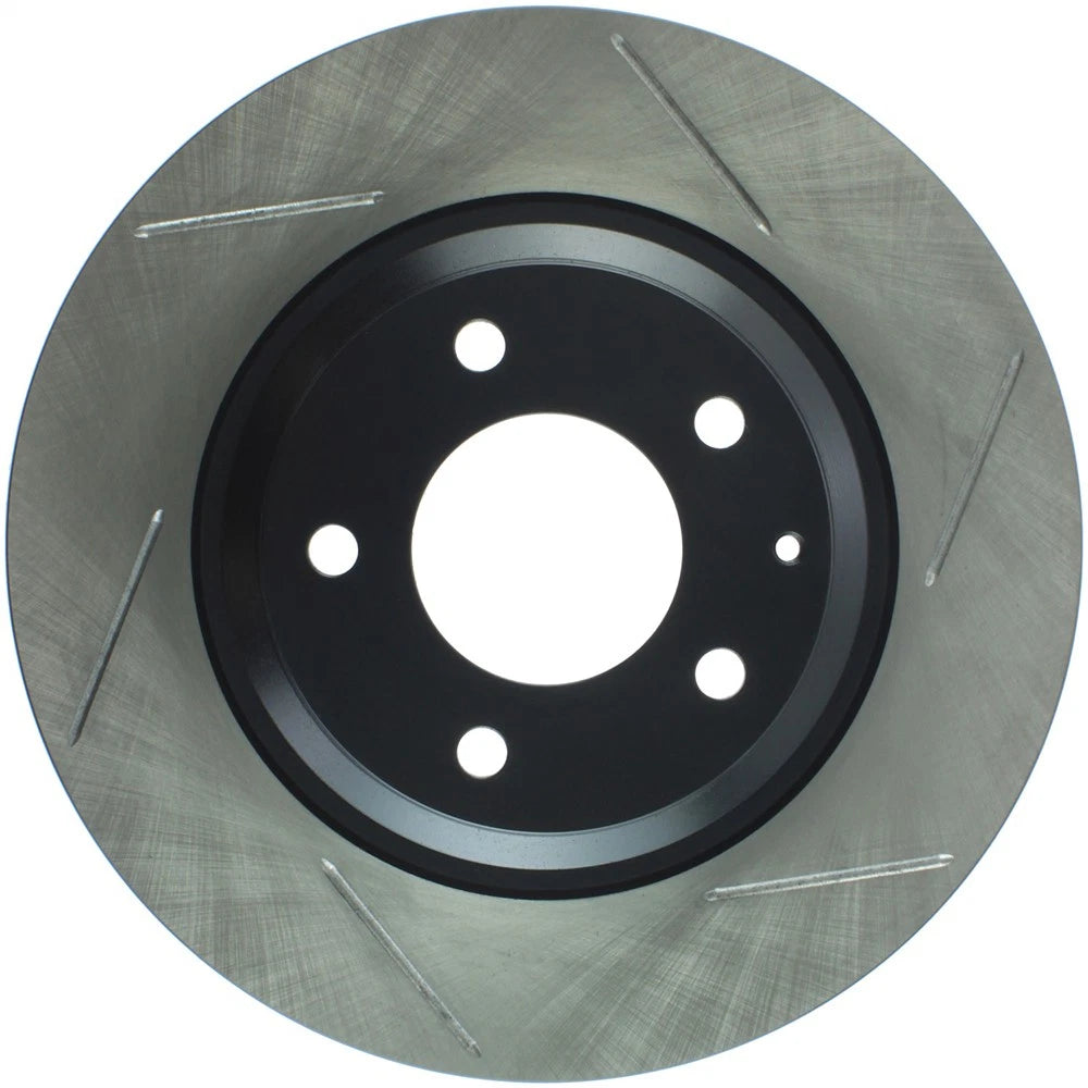 Stoptech Power Slot Slotted Rear Brake Rotor | 2003+ Mazda RX-8 (126.45072SL)