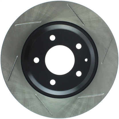Stoptech Power Slot Slotted Rear Brake Rotor | 2003+ Mazda RX-8 (126.45072SL)