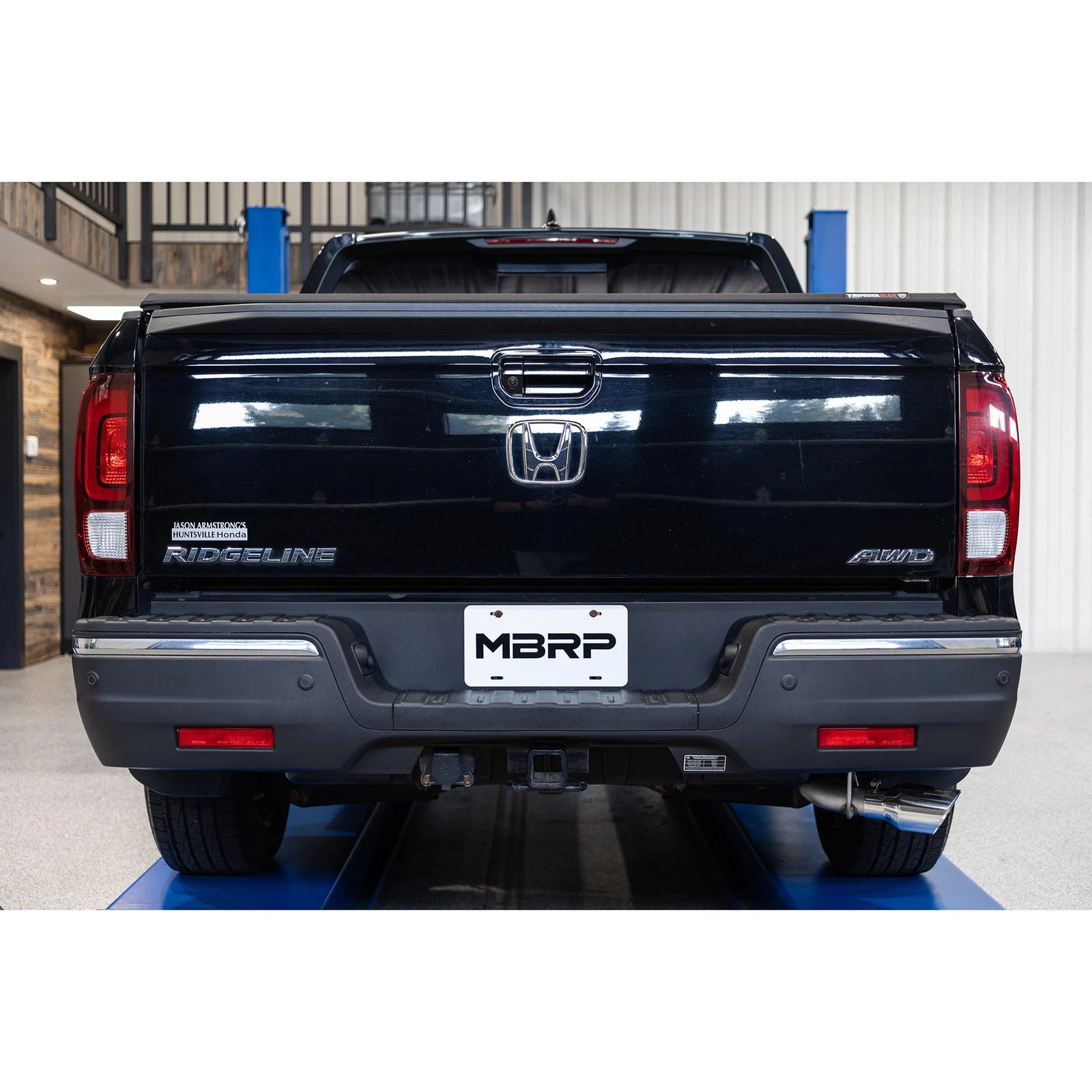 MBRP 2.5in T304 SS Cat-Back Exhaust w/ Single Side Exit | Honda Ridgeline (17-20) (S5900304)