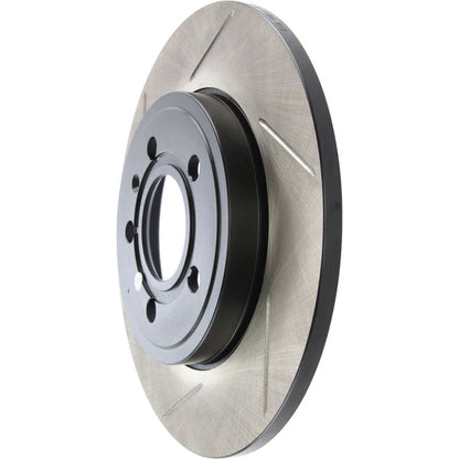 StopTech 126.33097SR Rear Right Slotted Brake Disc Rotor for 2001-2009 Audi A4