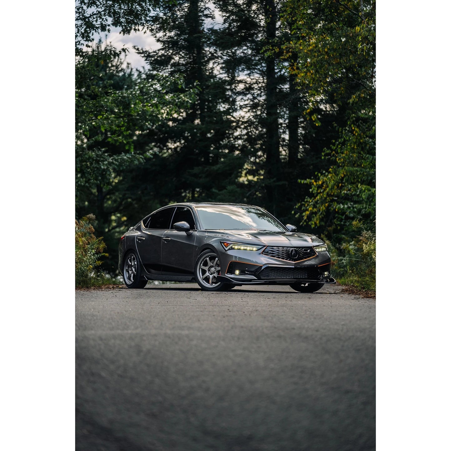 MBRP 3in Cat-Back Exhaust 2.5in Dual Split Rear w/ Burnt End Tips | Honda Civic SI (22-24) (S49033BE)