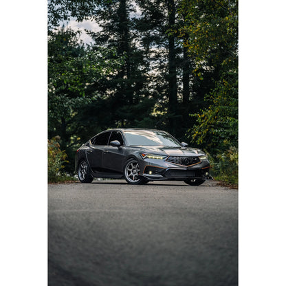 MBRP 3in Cat-Back Exhaust 2.5in Dual Split Rear w/ Burnt End Tips | Honda Civic SI (22-24) (S49033BE)