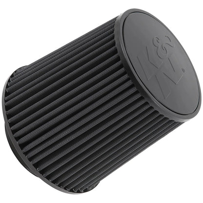 K&N RU-5283HBK Universal Round Tapered High Flow Washable Air Filter for Intake