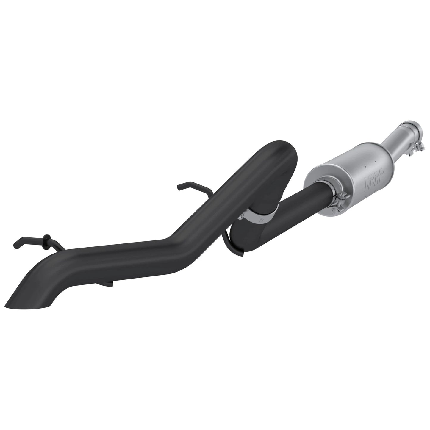 MBRP 2.5in Cat-Back Muffler Before Axle Off-Rd Tail Pipe | Jeep JK 3.8L V6 (07-11) (S5514BLK)