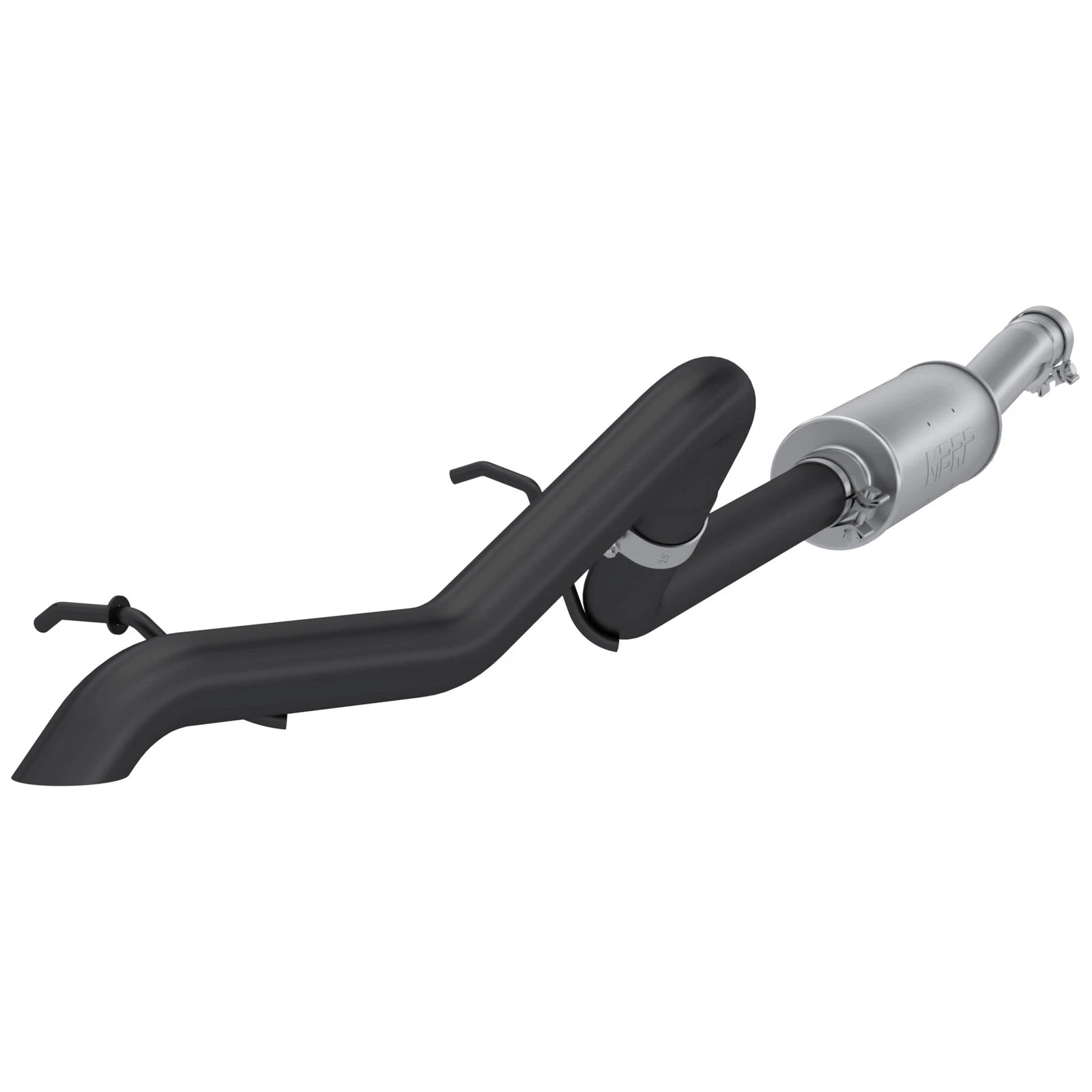 MBRP 2.5in Cat-Back Muffler Before Axle Off-Rd Tail Pipe | Jeep JK 3.8L V6 (07-11) (S5514BLK)